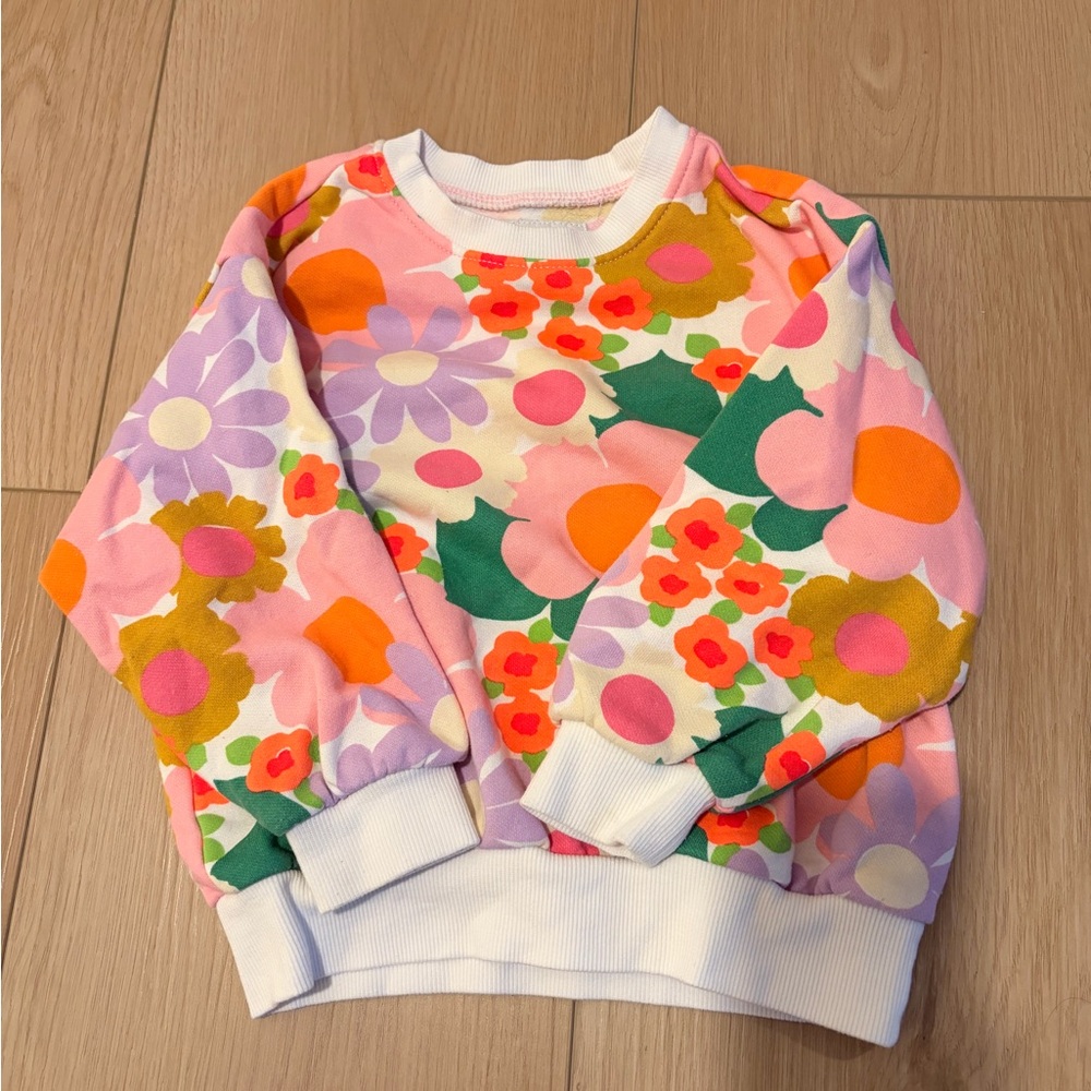 Old Navy Floral Print Sweatshirt